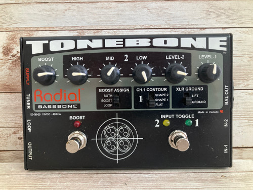 Used Radial Engineering TONEBONE BASSBONE Pedal 41112-S000097226