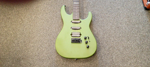 Vist Large View of Product Image Which is Used FESLEY FST400 Electric Guitar Green 6-String 41116-S000048485
