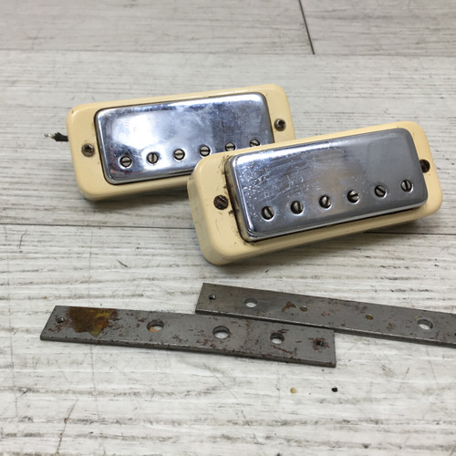 Used Vintage Gibson Patent Number Mini Humbuckers  (mismatched) 40051-S000115155