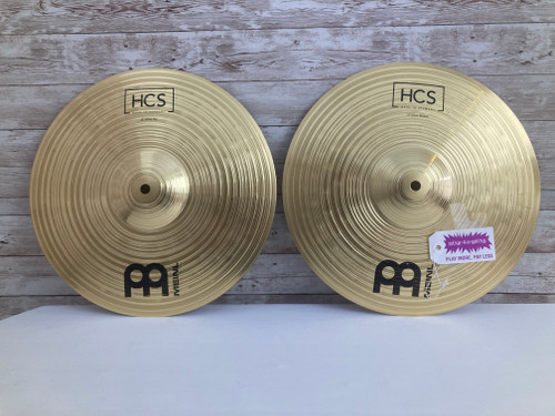 Used Meinl 13" HCS Hi Hat Cymbals 41112-S000097232