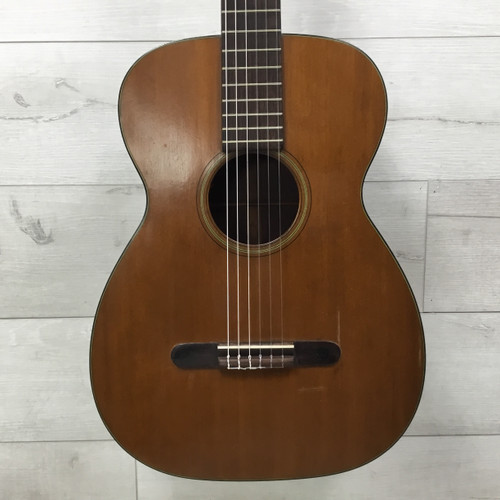 Vist Large View of Product Image Which is Used Martin 00-18G Nylon String 1956 Vintage Solid Top Acoustic Guitar Natural