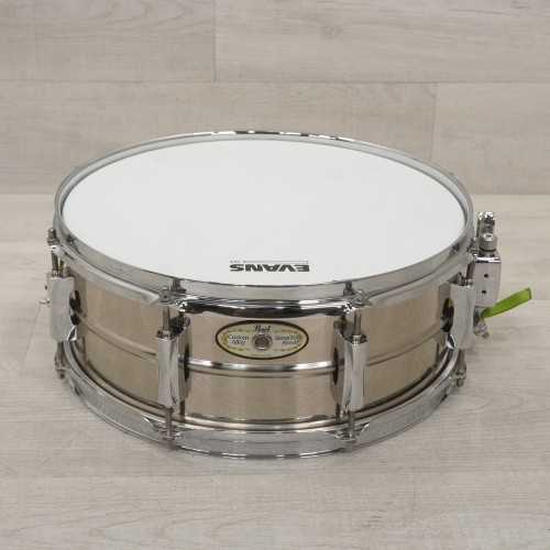 Used Pearl 14x5.5 Sensitone Steel Snare Drum 40015-S000327745