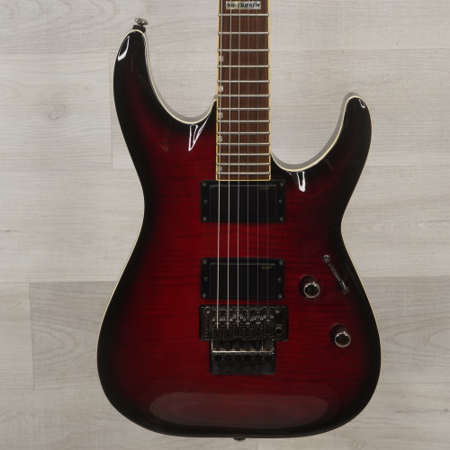Used LTD MH-330FRFM Electric Guitar Red 40015-S000327758