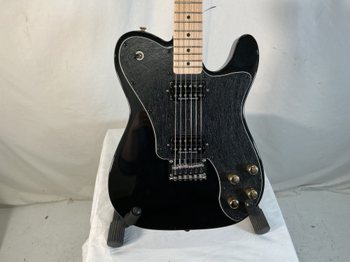 Used Squier SQUIER TELECASTER CUSTOM T Type Electric Guitar Black 6-String 40012-S000302855