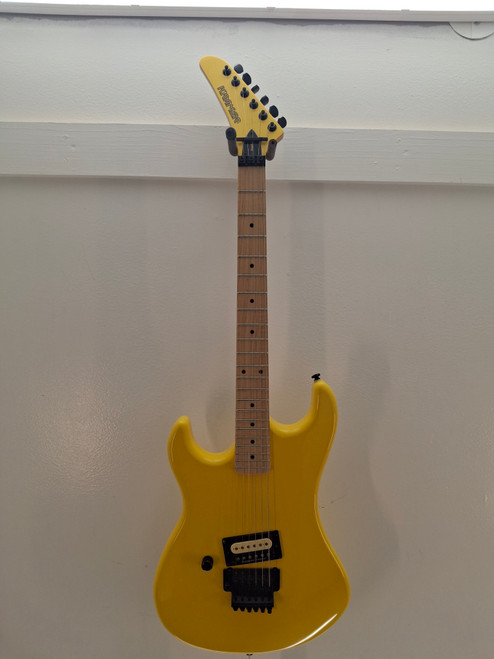Vist Large View of Product Image Which is Used Kramer BARETTA BUMBLE BEE YELLOW Electric Guitar Yellow 6-String 41116-S000048491