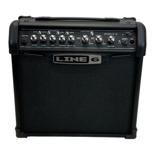 Used Line 6 Spider IV 15 1x8 Solid State Amplifier 1x8 41117-S000050907