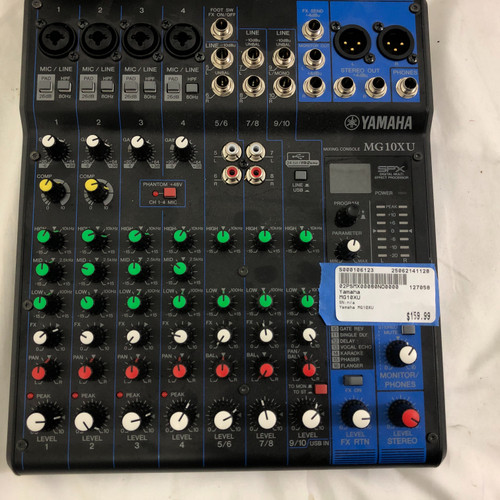 Used Yamaha MG10XU Compact Mixer 41128-S000106123