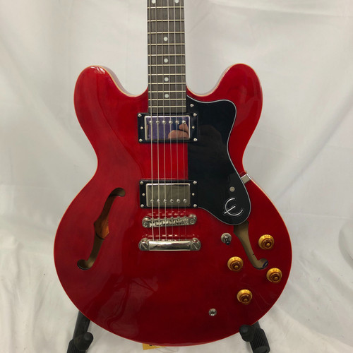 Used Epiphone DOT CH Semi-Hollow Electric Guitar Red 6-String 41128-S000106124