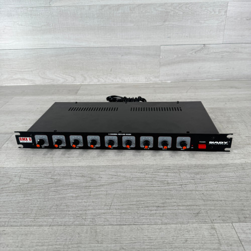 Used Nady RMX-6 - 6-channel Rackmount Microphone / Line Mixer 40112-S000178236