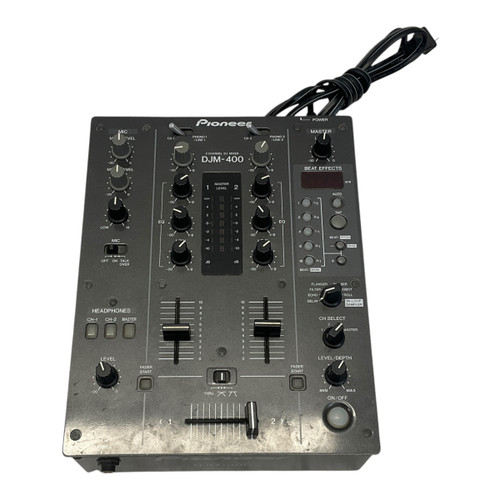 Used Pioneer DJM-400 DJ Mixer Rackmount Mixer 41117-S000050925