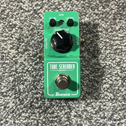 Used IBANEZ TS MINI TUBE SCREAMER Guitar Overdrive Pedal 41106-S000093847