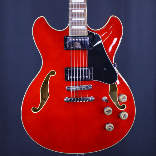 Vist Large View of Product Image Which is Used Ibanez AS73-TCD Semi-Hollow Electric Guitar Red 6-String 40123-S000130390