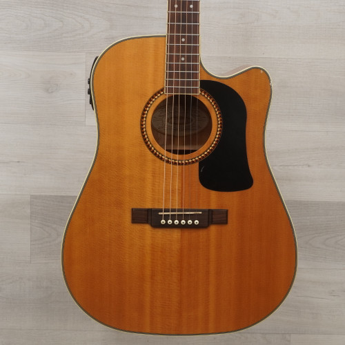Used Washburn D10SCE Solid Top Acoustic Guitar Natural 40015-S000327799
