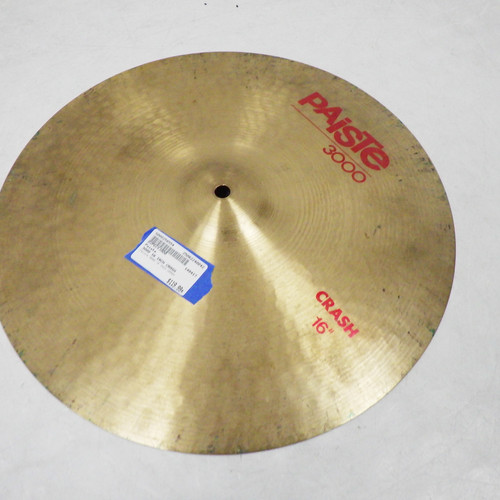 Used Paiste 3000 16 Inch Crash Cymbal 40042-S000258554