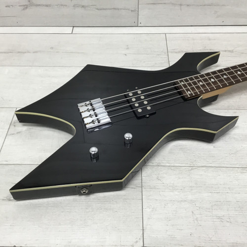 Used BC Rich Revenge Warlock Modern Metal Bass Guitar Black 40051-S000115180