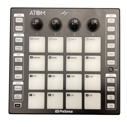 Vist Large View of Product Image Which is Used Presonus ATOM Pad Controller Pad