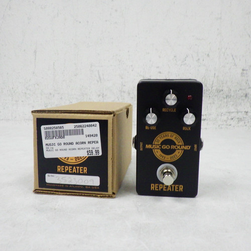 Used Music Go Round Acorn Repeater Delay Pedal 40042-S000258565