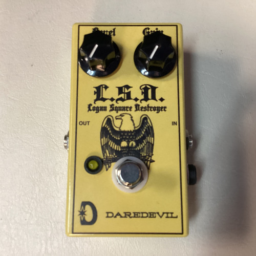 Used DAREDEVIL LOGAN SQUARE DESTROYER Distortion Pedal 40111-S000187561