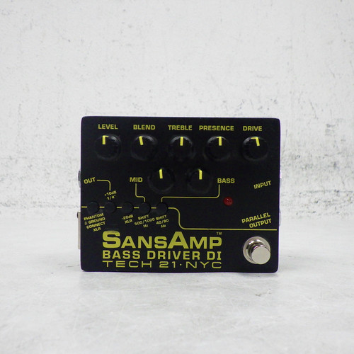 Used Sans Amp Bass Driver DI Tech 21 Bass Pedal 40042-S000258576