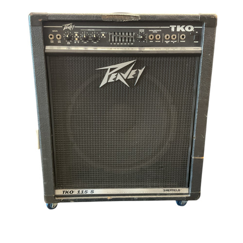 Used Peavey TKO 115 S 1 x 15 Bass Combo Amplifier 1 x 15 41120-S000033936
