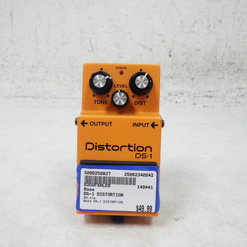Used Boss DS-1 Distortion Pedal 40042-S000258627