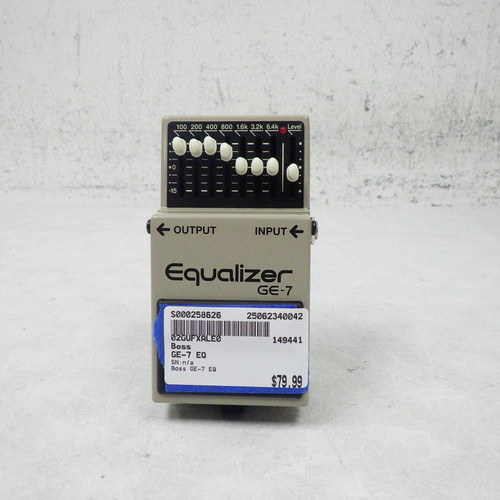 Used Boss GE-7 Equalizer Pedal 40042-S000258626