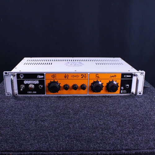 Vist Large View of Product Image Which is Used Orange OB1-500 BASS HEAD Rackmount Bass Amplifier Head 40123-S000130443