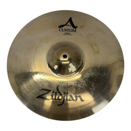 Used Zildjian 14 A Custom Hi Hat Cymbals 14" 41117-S000050958