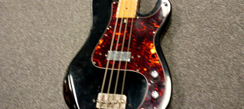 Used Hondo II HONDO BASS Bass Guitar Black 4-String 41116-S000048503