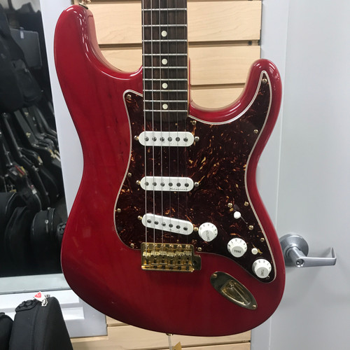 Used Fender 60TH ANNIVERSARY MIM STRATOCASTER S Type Electric Guitar Red 6-String 41125-S000039246