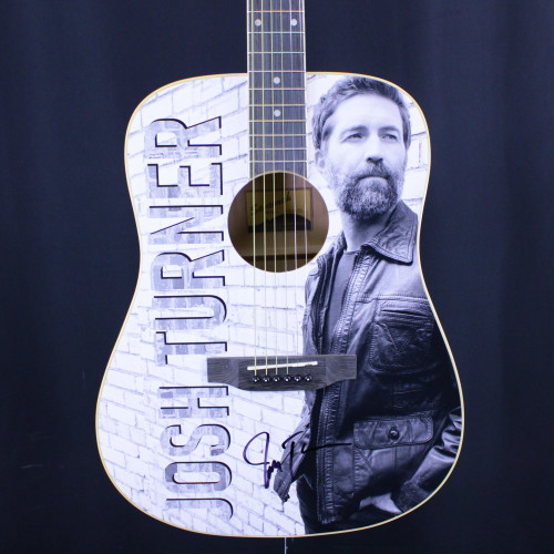 Vist Large View of Product Image Which is Used Savannah SGD-12 ACOUSTIC GUITAR AUTOGRAPHED Laminate Top Acoustic Guitar Custom Graphics 40123-S000130478