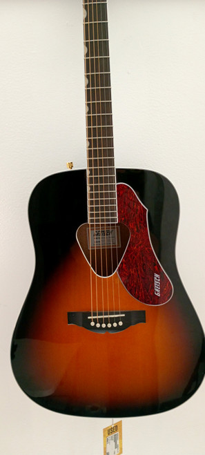 Used Gretsch G5024E Acoustic Guitar Sunburst 41116-S000048527