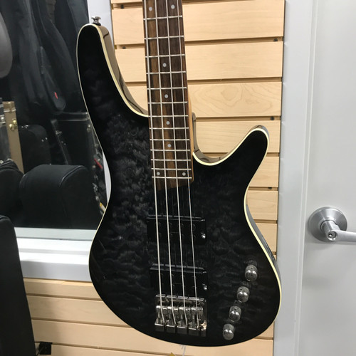 Vist Large View of Product Image Which is Used Ibanez SRX3EXQM1 Bass Guitar Silver/Gray 4-String 41125-S000039251