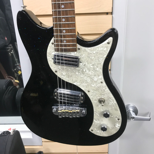 Used Brownsville IMPALA Offset Double Cutaway Electric Guitar Black 6-String 41125-S000039254