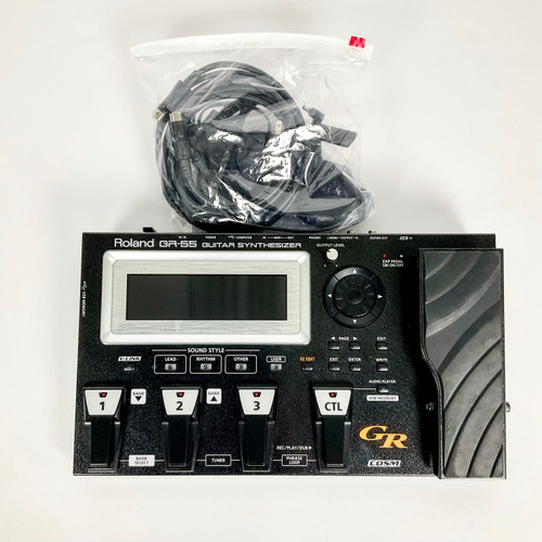 Used Roland GR-55 Guitar Synthesizer with GK-3 Pickup 41103-S000055969