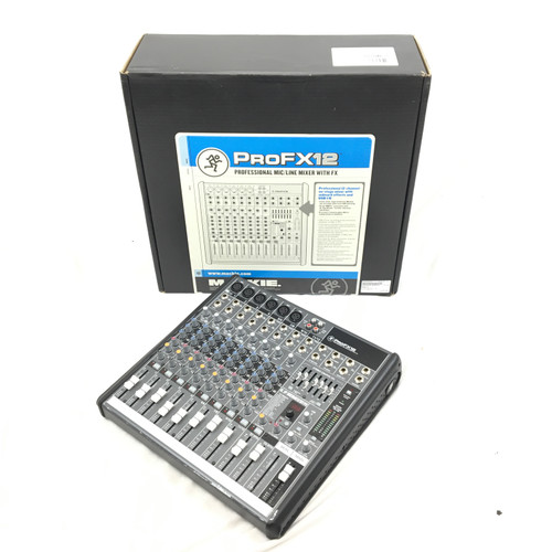 Used Mackie PROFX12 Mixing Console 41124-S000204557
