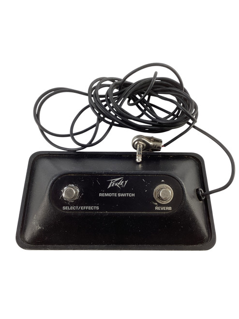 Used Peavey 2 Button Footswitch 41115-S000112903