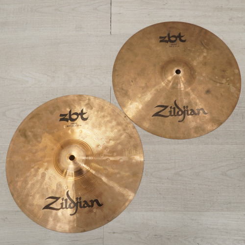 Used Zildjian 13" ZBT Hi Hat Cymbal Pair 40015-S000327846