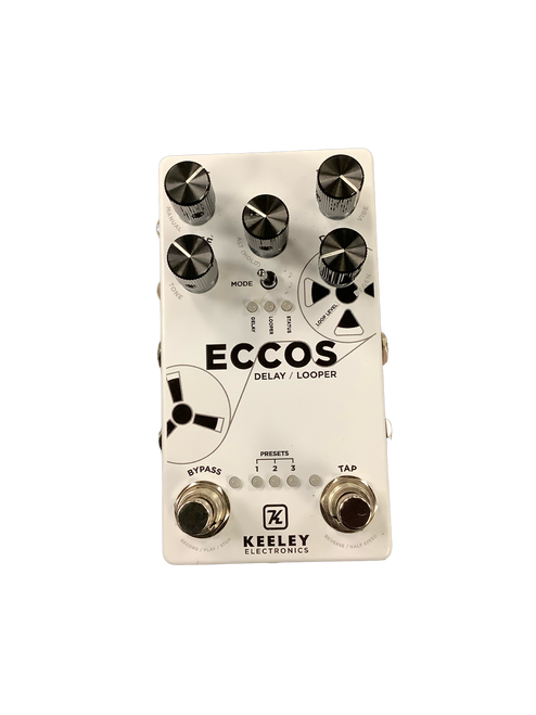 Used Keeley ECCOS DELAY LOOPER Delay Pedal 40083-S000152516