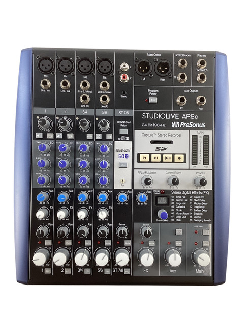 Used Presonus STUDIOLIVE AR8C Mixer/Recorder  41115-S000112909