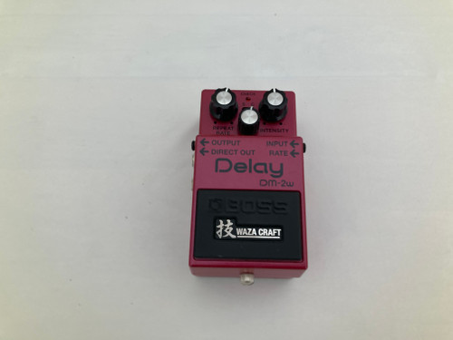 Used Boss DM-2W WAZA CRAFT DELAY Pedal 41112-S000097300