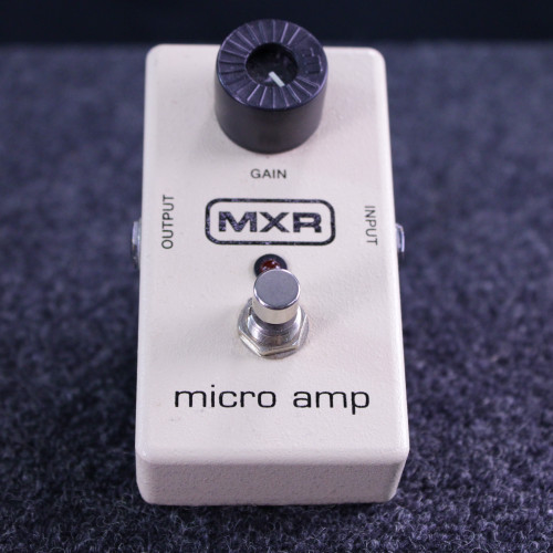Vist Large View of Product Image Which is Used MXR MICRO AMP PEDAL Boost Pedal 40123-S000130492