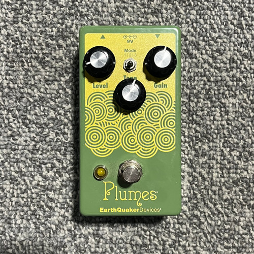 Used EARTHQUAKER DEVICES PLUMES Guitar Overdrive Pedal 41106-S000093943