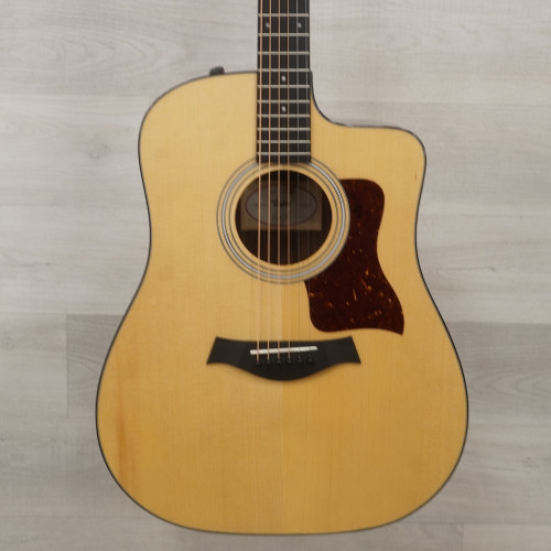 Used Taylor 210ce Plus Solid Top Acoustic Guitar Natural 40015-S000327858