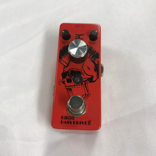 Used EBOD BASS DRIVE Distortion Pedal 41125-S000039281