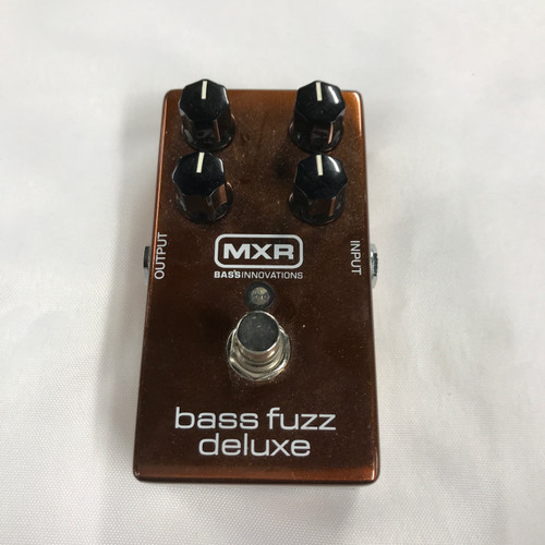Used MXR BASS FUZZ DELUXE Fuzz Pedal 41125-S000039283