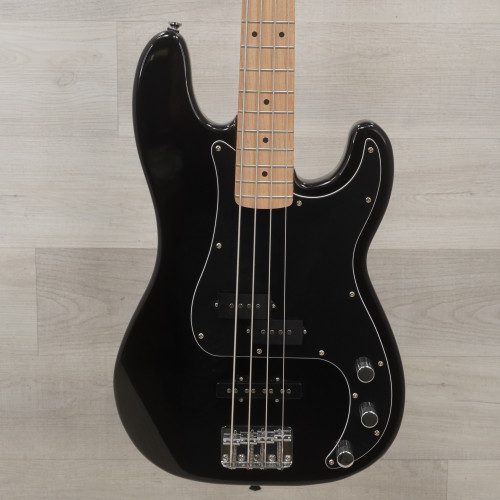 Used Squier Affinity Precision Bass Guitar Black 40015-S000327864