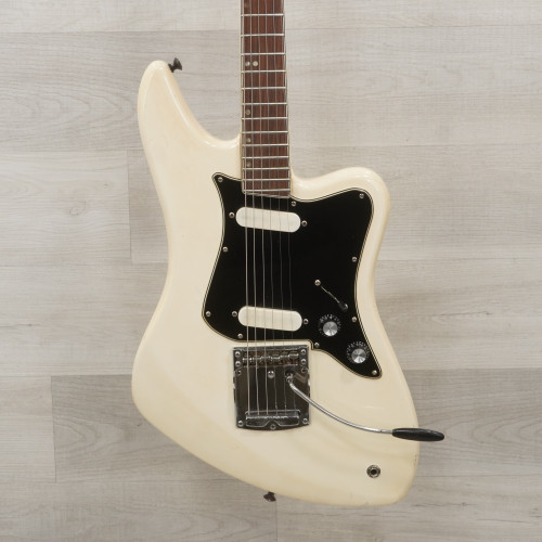 Used Univox UC-2 Vintage Guitar White 40015-S000327863