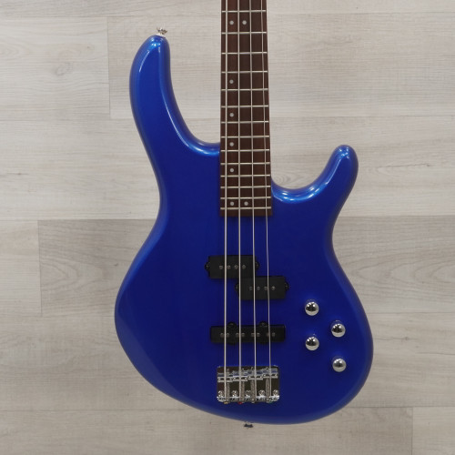 Used Cort Action Bass Plus Bass Guitar Blue   40015-S000327879
