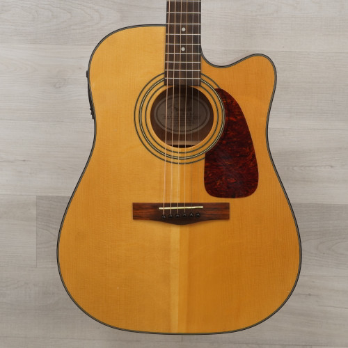 Used Fender DG-14SCE Solid Top Acoustic Guitar Natural 40015-S000327886